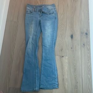 Low rise flared jeans by rue21